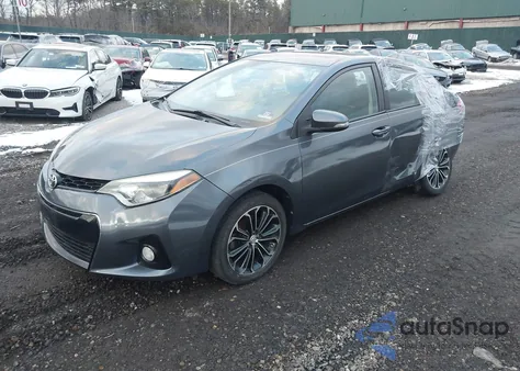 2014 Toyota Corolla S Plus z USA, uszkodzony, nr VIN 2T1BURHEXEC059491